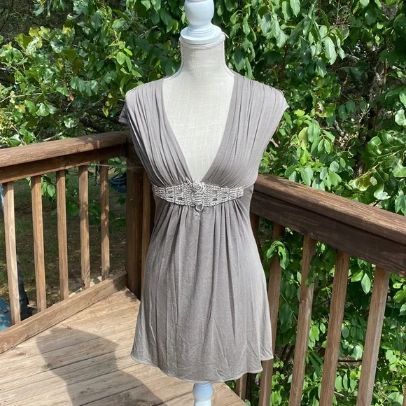 Sky | Dresses | Sky Brand Tiger Belted Rhinestone Club Cocktail Dress